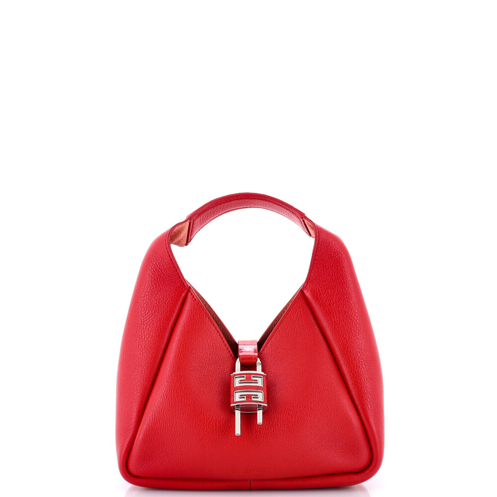 Givenchy Mini Padlock Hobo Leather